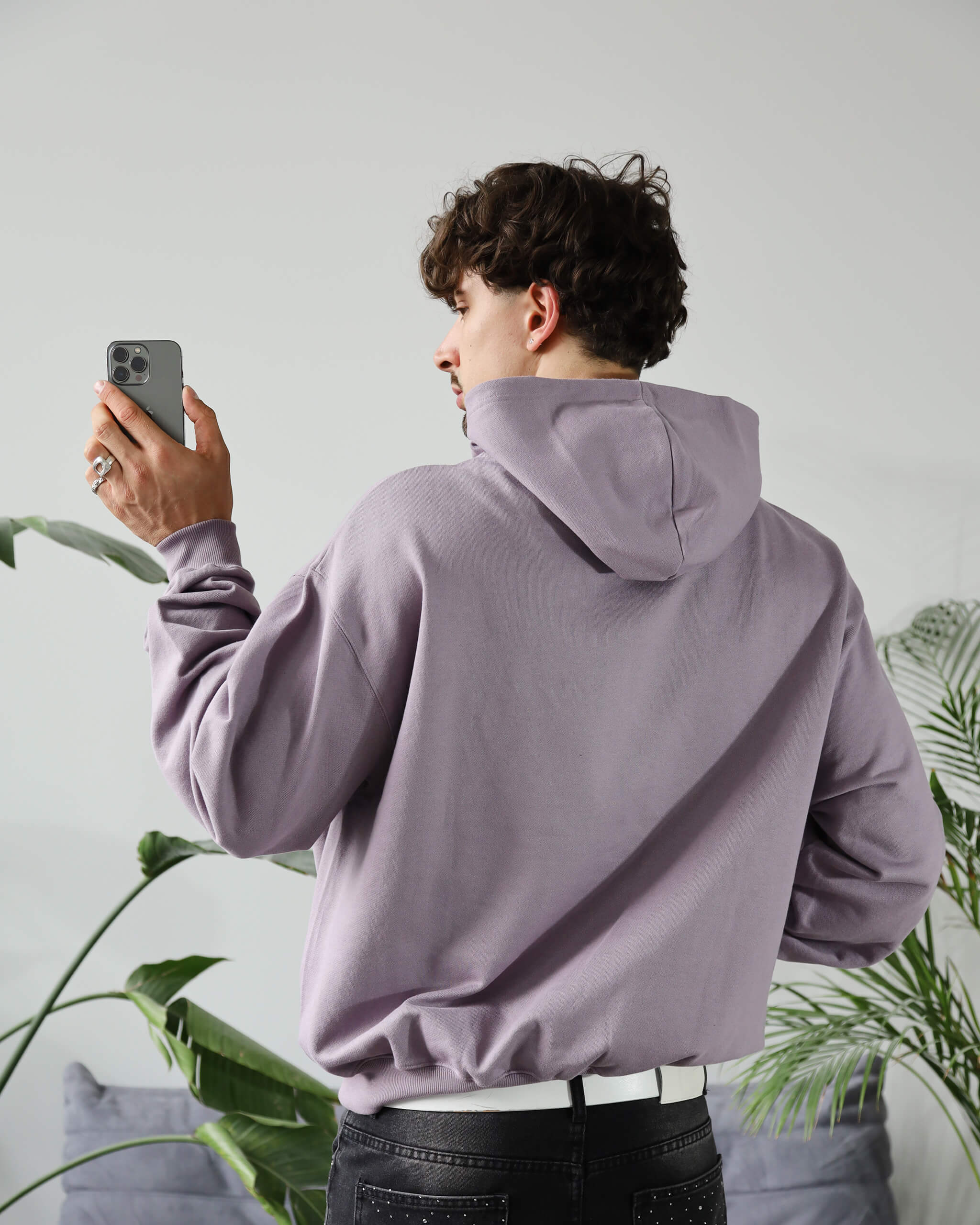 NOMAD HOODIE PURPLE - Image 3