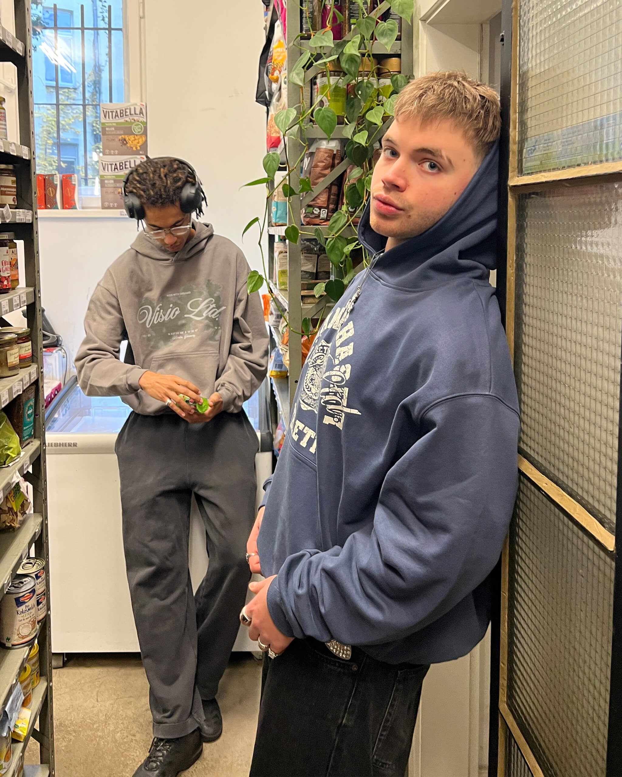 RUNNING HOODIE GREY - Image 5